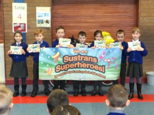 Active Superhero Sustrans Presentation