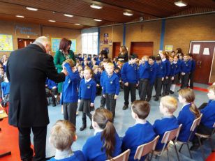 Pupils prepare for the start of Lent