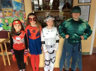 Superhero Walk to School Day!