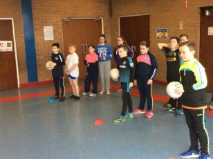 P6 Football Training 