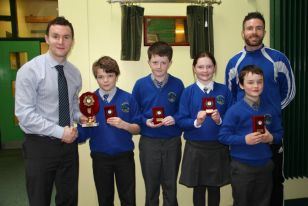 St Jarlath\'s Celebrate Quiz Success